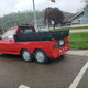 Image for article titled There's A 6-Wheeled Ford Festiva For Sale In Wisconsin And I Have Questions